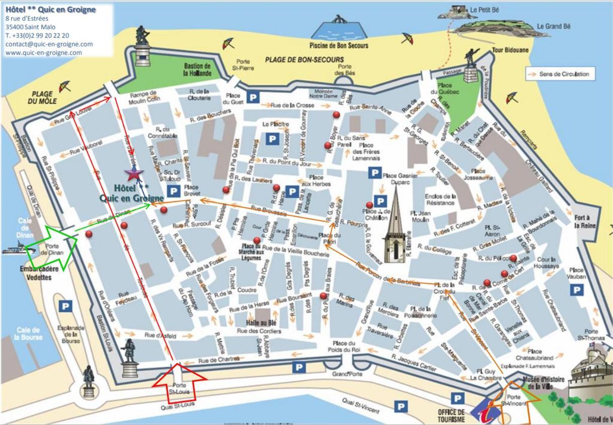 Hotel Quic En Groigne Saint-Malo Luaran gambar